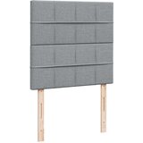  Krevet s oprugama i madracem svjetlosivi 100x200 cm od tkanine | shoptok.hr