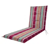 Blazina za ležalnik Spot (Do x Š x V: 195 x 60 x 5 cm, Roza, Zelena)