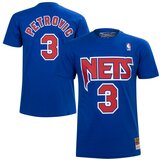 Mitchell And Ness muška Dražen Petrović 3 New Jersey Nets HWC majica | shoptok.hr