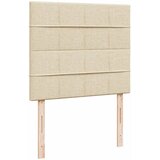  Krevet s oprugama i madracem krem 120 x 200 cm od tkanine | shoptok.hr