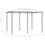  Sjenica 3 x 4 x 2,6 m krem 160 g/m&amp;sup2; Slike