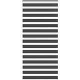 vidaXL Zavjesa zebra crna 95x200 cm širina tkanine 90,9 cm poliester | shoptok.hr