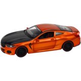  Metalni sportski automobil 1:24 sa vratima koja se otvaraju - narančasto/crni | Shoptok.si