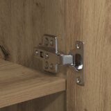  Visoka komoda od hrastovine 70x42 5x185 cm konstruirano drvo | shoptok.hr