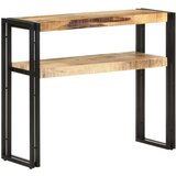  Konzolni stol 90 x 30 x 75 cm od grubog drva manga | shoptok.hr