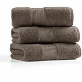 Lessentiel Maison chicago set - dark brown dark brown towel set (3 pieces) Cene