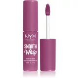 NYX Professional Makeup Smooth Whip Matte Lip Cream mat tekuću ruž za usne 4 ml nijansa 01 Pancake Stacks