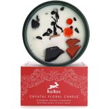 HOP Hare Kristalna čarobna sveča – The Devil - Soy Wax, Fragrance, Glass, Gemstones - Majhna pozornost - Dan žena | Shoptok.si