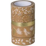 Traka DECO LJEPLJIVA NATUR S UZORKOM PK5 HEYDA 20-35845 27 ZLATNO BIJELA cijene