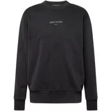 Carlo Colucci Sweater majica 'De Sarro' siva / crna / bijela