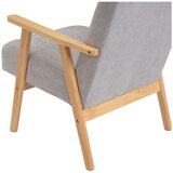 Casa Selección Siv fotelj iz šenilje Vintage – | Shoptok.si