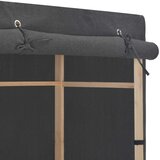  Ormar s 3 razine od tkanine 79 x 40 x 170 cm sivi | Eponuda.ba
