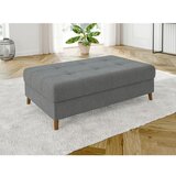 Ropez Siv tabure iz tkanine bouclé Ariella – | Shoptok.si