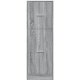 Ormarić za lijekove boja hrasta 40x41x118 cm konstruirano drvo | Eponuda.com