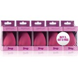 BrushArt Make-up Sponge Drop Multi-pack spužvica za puder 5 kom Cijene