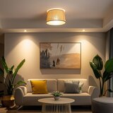  Brilagi - LED prislonjeni luster CERIA 1xE27/40W/230V prečnik 35 cm bež | Eponuda.com