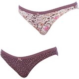 Janira Spodnje hlače 1031034-PRINT Vijolična | Shoptok.si