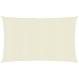  Senčno jadro 160 g/m² krem 3,5x5 m HDPE, (20692607) | Shoptok.si