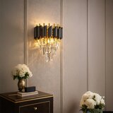  Brilagi - Zidna lampa ECLIPSE 2xE14/10W/230V crna/zlatna | Eponuda.com