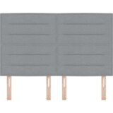  LED Uzglavlje Moderne Linije Svjetlosiva 80 cm Tkanina | shoptok.hr