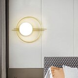 Toolight Zidni svijećnjak APP1436-W GOLD | shoptok.hr