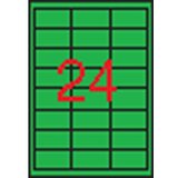 Apli Etikete Fluo 70 x 37 mm, 20/1, Zelena | shoptok.hr