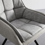 Bessagi Home naslanjač billy, bež, vrtljiv | Shoptok.si