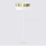  Stojeća lampa LUX 1xE27/15W/230V bela/zlatna | Eponuda.com
