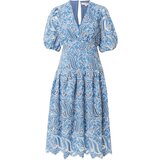 Derhy Obleka 'PRODIGE' modra / bela | Shoptok.si