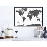 Poster - The World in Black and White 30x20 | shoptok.hr