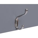  Zidna vješalica za kapute WELCOME siva 74 x 29,5 cm | shoptok.hr