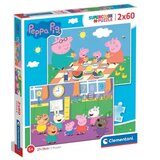 Clementoni 2x60-delna sestavljanka Pujsa Pepa - | Shoptok.si