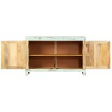 vidaXL Komoda svjetloplava 110 x 35 x 70 cm od masivnog drva manga | shoptok.hr