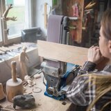 Scheppach Tračna brusilica i laštilica BTS 900 (370 W, 2850 o/min(brusni tanjur)) + BAUHAUS jamstvo 5 godina na uređaje na električni ili motorni pogon | shoptok.hr