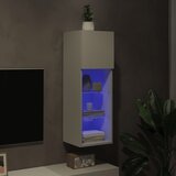 TV ormarići s LED svjetlima 2 kom bijeli 30,5x30x90 cm | Eponuda.com