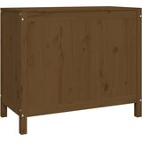  Kutija za rublje boja meda 88,5 x 44 x 76 cm masivna borovina | shoptok.hr