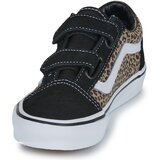 Vans Nizke superge Old Skool V LEOPARD Črna | Shoptok.si