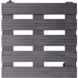 vidaXL kolica za biljke 2 kom siva 30 x 30 x 7,5 cm WPC | shoptok.hr
