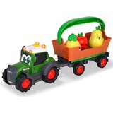 Traktor s odvojivom prikolicom, košarom i 3 voćke - igra se i osvjetljava 12 mjeseci+ ZA6182 | shoptok.hr