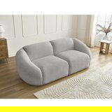 Bobochic Paris Svijetlo siva sofa od bouclé tkanine 230 cm Tina – | shoptok.hr