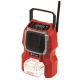 Einhell power X-Change Radio za gradilište na bateriju TC-RA 18 Li BT - Solo (Crveno-crne boje, Napon akumulatora: 18 V, Broj baterija: Bez akumulatora, Frekvencija: 87,5 - 108,0 kHz (FM)) + BAUHAUS jamstvo 5 godina na uređaje na električni ili motorni pogon | shoptok.hr
