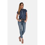 Merribel Woman's Blouse Ouranila Navy Blue | Shoptok.si