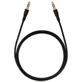 Oehlbach D1C84016 utičnica audio priključni kabel [1x 3,5 mm banana utikač - 1x 3,5 mm banana utikač] 0.50 m crna