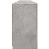 vidaXL Komoda s LED svjetlima siva boja betona 202x37x67 cm | shoptok.hr