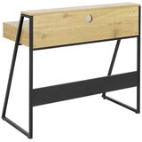  Pisalnik kovina, leseni material črna, divji hrast | Shoptok.si