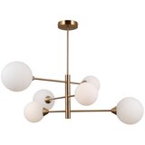  ITALUX PND-55342-6-HB - Luster na šipci EVORA 6xG9/5W/230V mesing | Eponuda.com