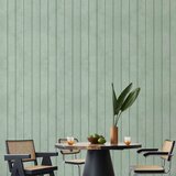 Tapeta - Delicate Wood - Vertical stripes in a pastel green shade. 50x1000 Vodootporna | shoptok.hr