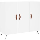 Maison Chic Komoda - Predalnik bela 90x34x80 cm konstruiran les, (21716069) | Shoptok.si