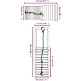  Igralo s plezalno steno trdna borovina, (20795291) | Shoptok.si