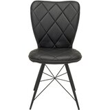 Hom`in stol, kovina, tekstil črna | Shoptok.si